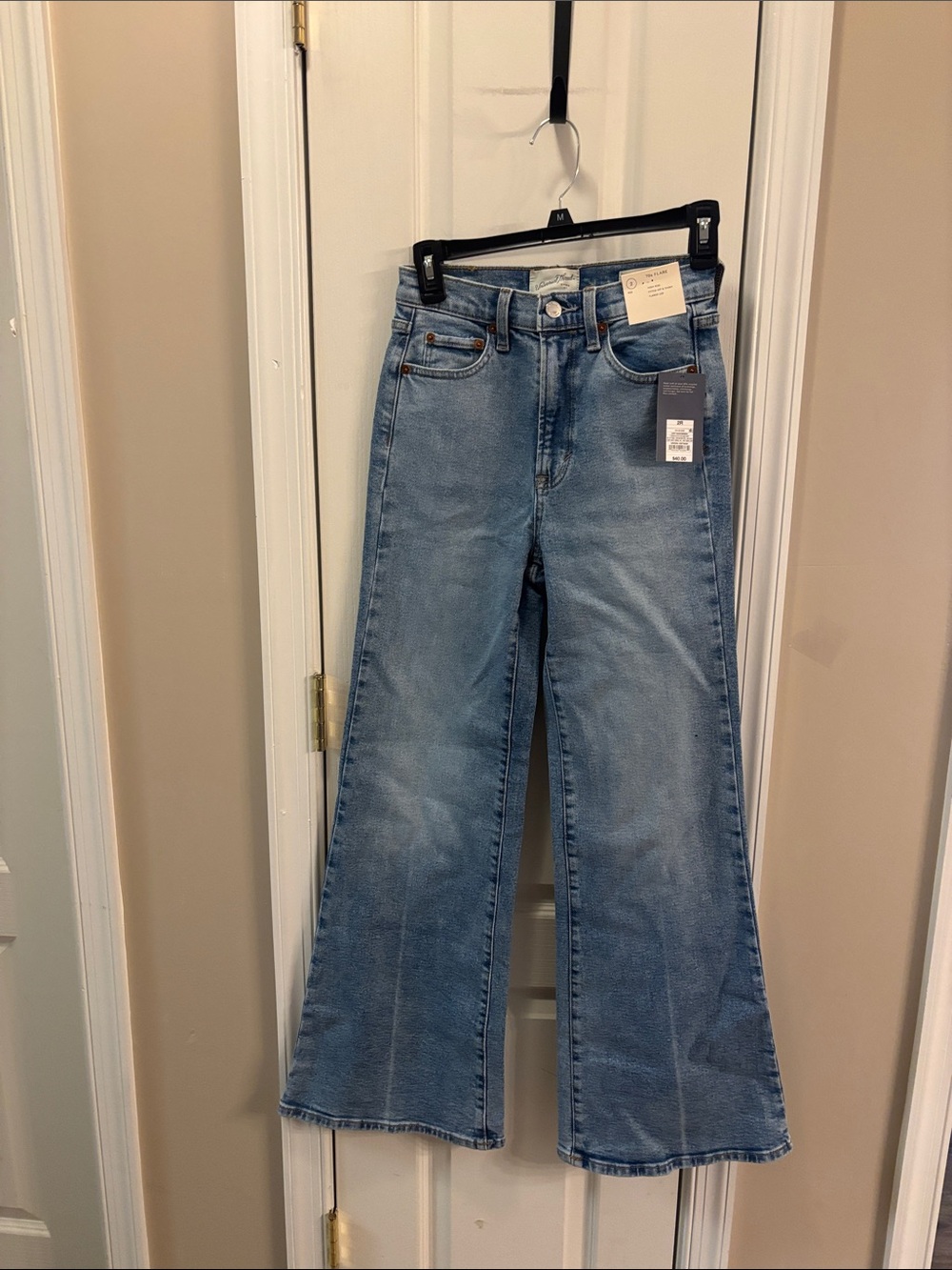 Universal Thread Light Blue 70’s flare Wide-Leg High-Rise Jeans